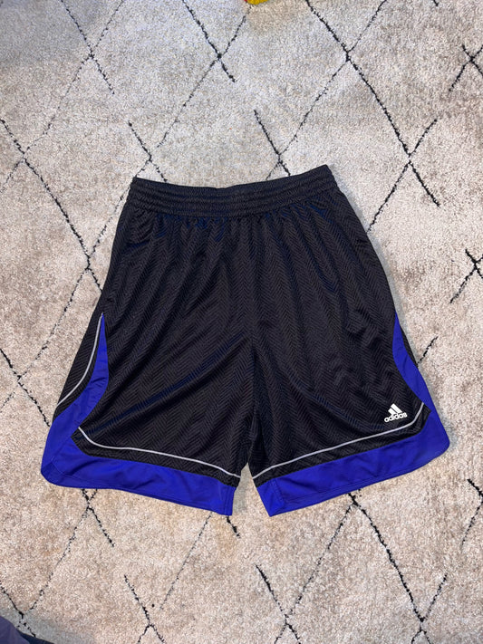 Adidas Black/Blue Shorts